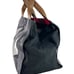 ANYA HINDMARCH For British Academy Grey & Black Canvas Envelope Print Tote Bag