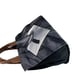 ANYA HINDMARCH For British Academy Grey & Black Canvas Envelope Print Tote Bag