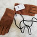 New UGG Men's UGG Fluff Glove, Hardwood, Size L/XL