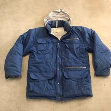 Vintage Adam Spencer Blue Down Jacket