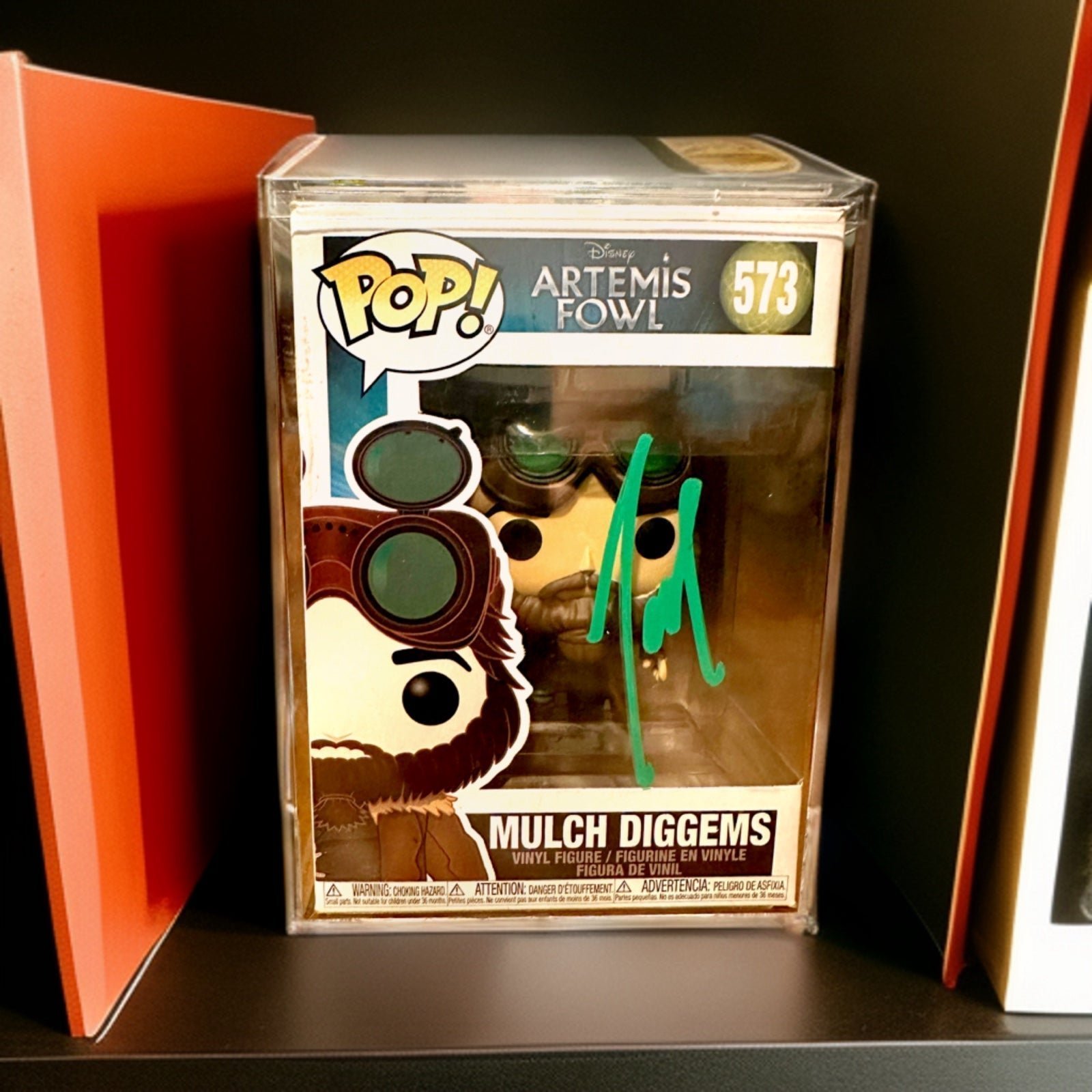 Josh Gad Certified Sig by IPA - Signed Mulch Diggems Funko Collectible - Artemis