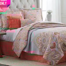 F/Q modern southern home quilt/shams