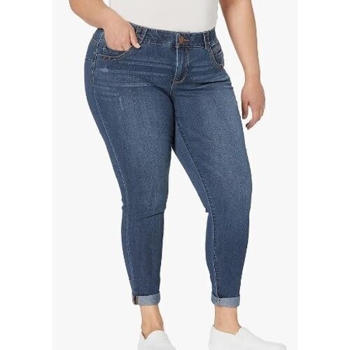 Democracy Ab Solution High Rise Jeans Size 14 Style B1105BKV230 Booty Lifting