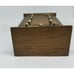 Life Like Real Dark Wood 9 Draw Mini Doll House Dresser Home Décor Shelf Sitter