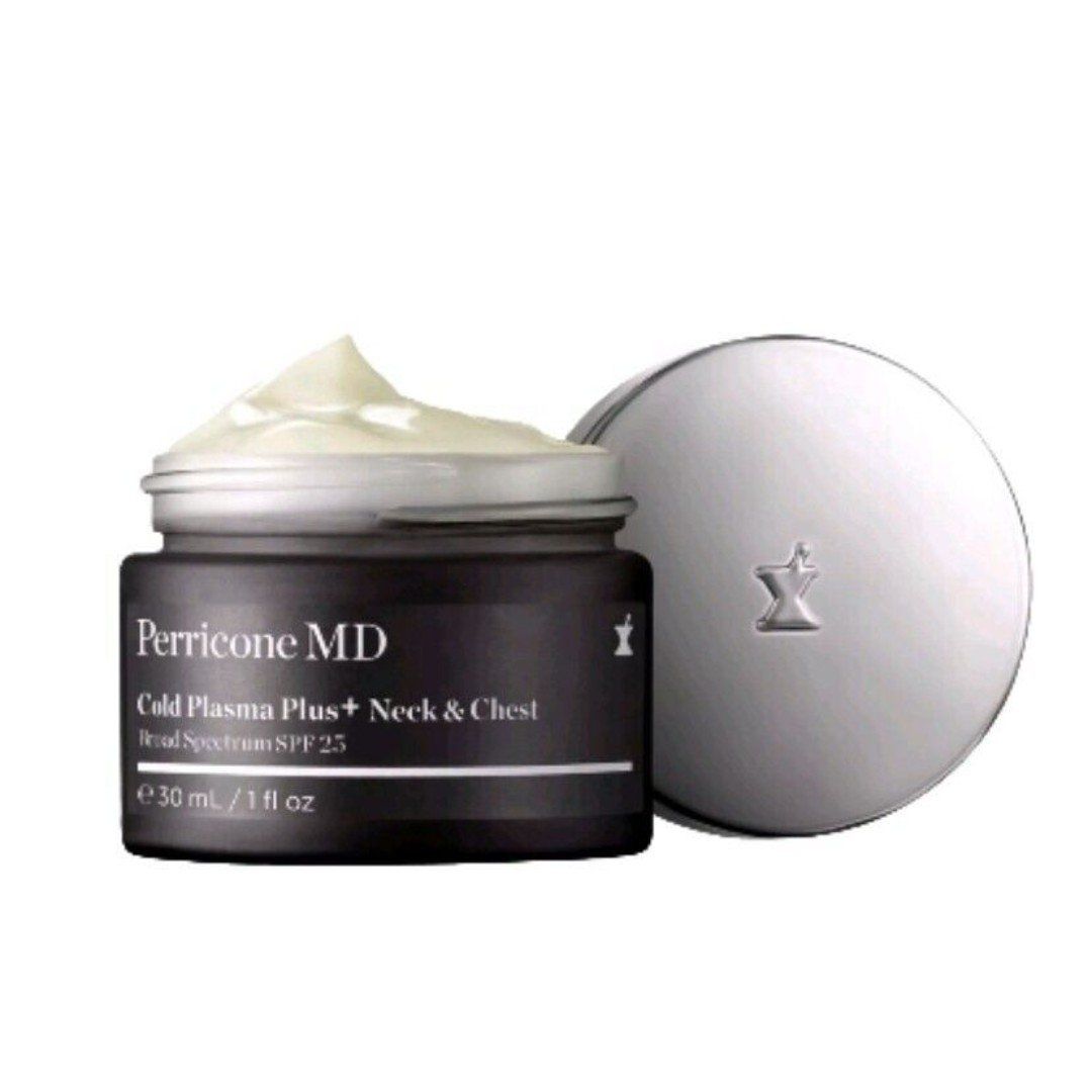 Perricone MD Cold Plasma + Plus Neck & Chest 1oz SPF 25 NEW Sealed EXP 02/2026