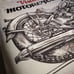 VINTAGE MOTORCYCLE BEDSPREAD