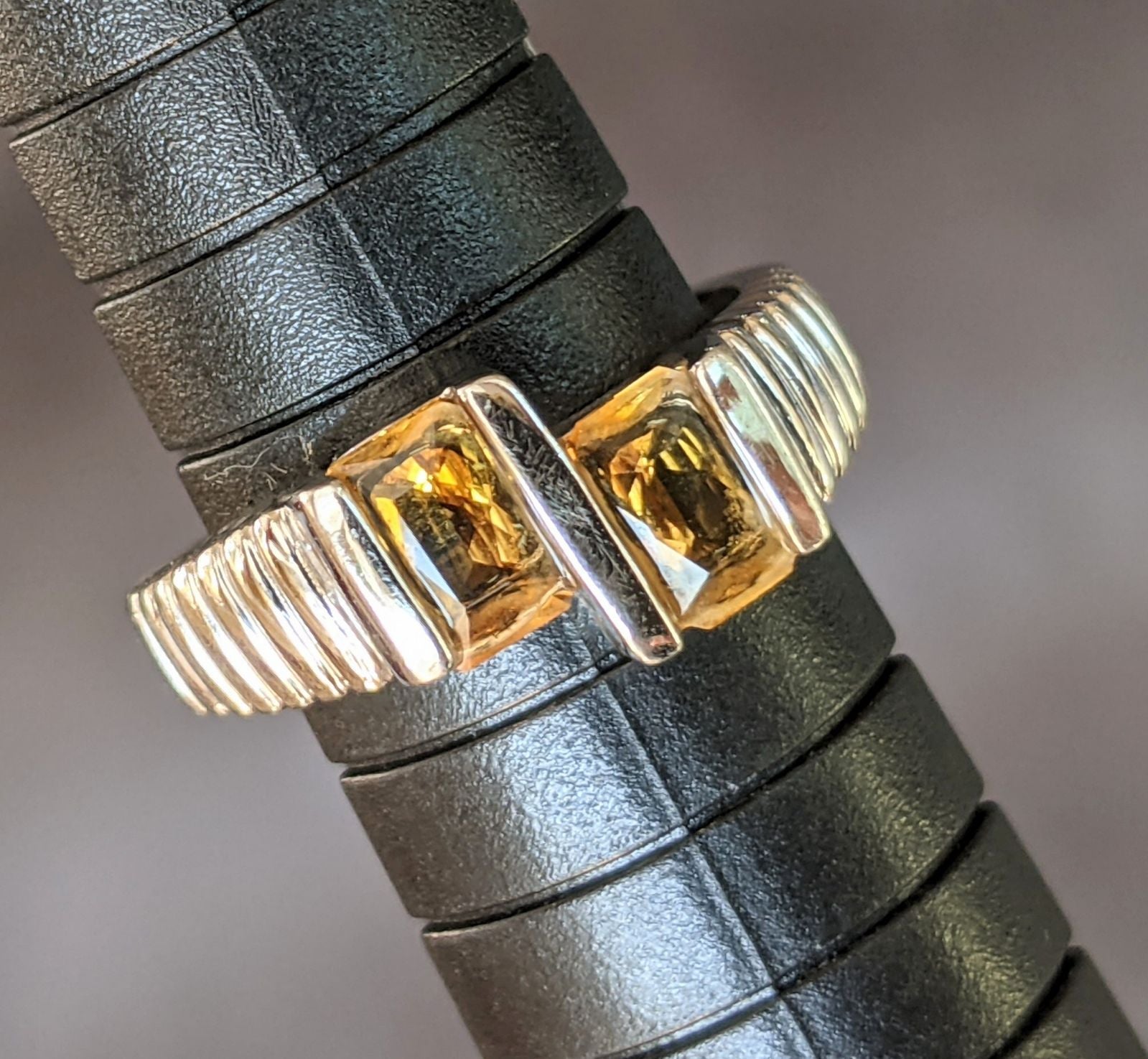 Citrine 925 Silver Ring