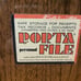 Portafile box