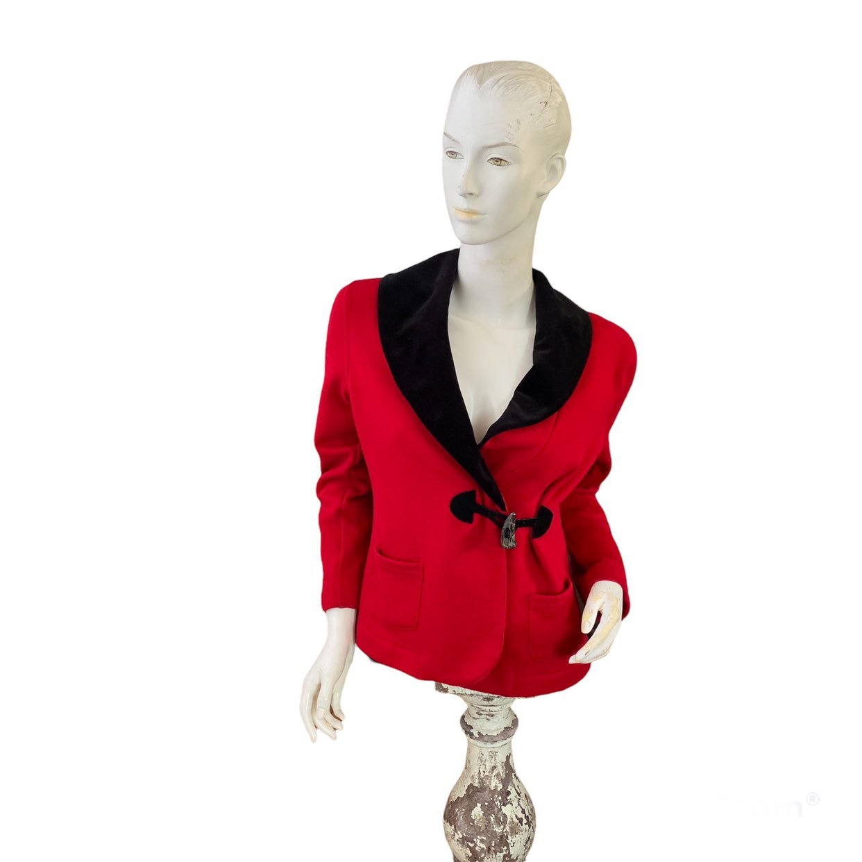Ralph Lauren red classic preppy jacket blazer top MP