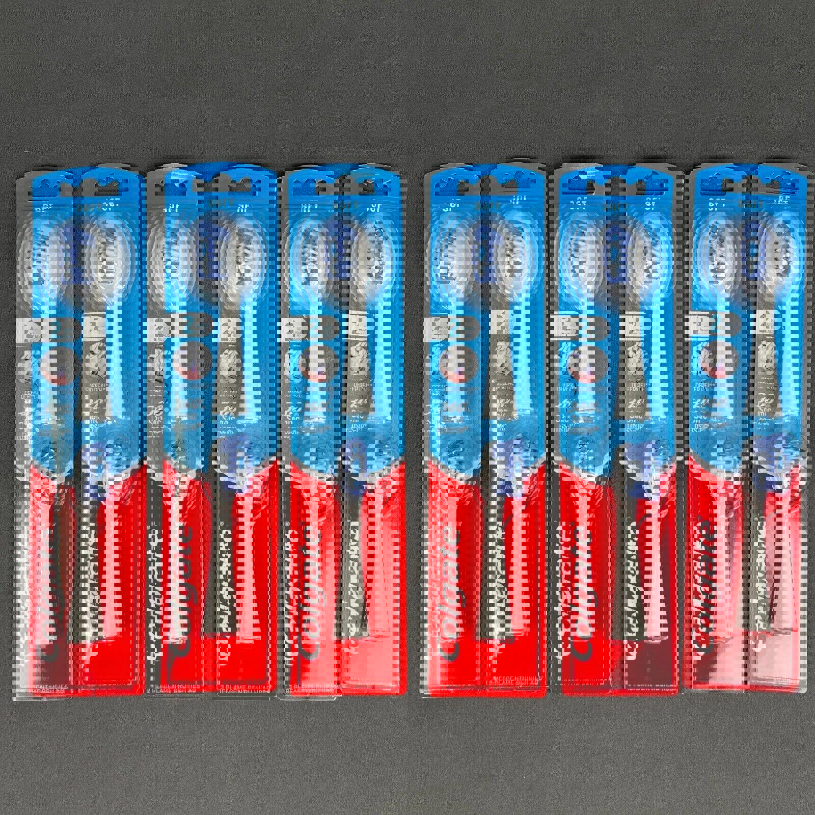 Lot of 12 Colgate 360 Sonic Floss Tip Soft Replacement Brush Head (6 Packs of 2)