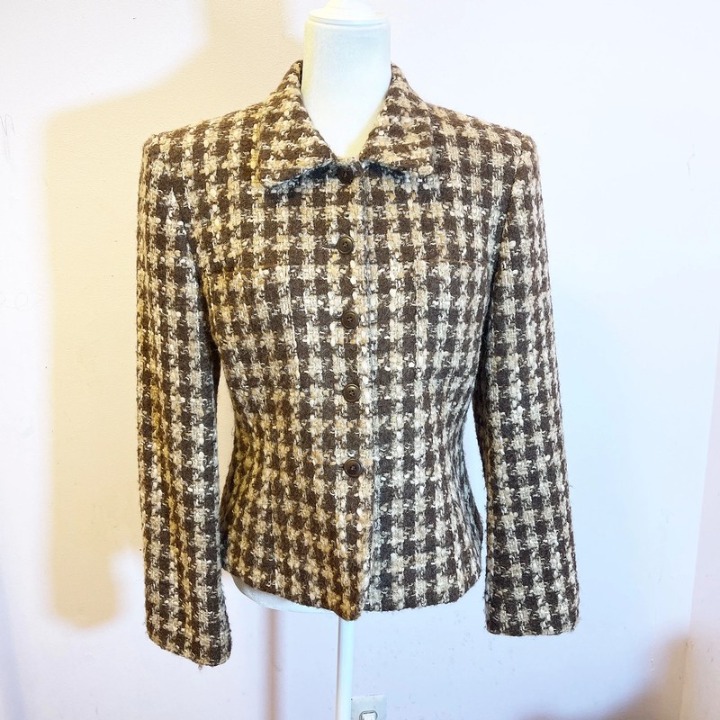 Jones New York Tweet Blazer Jacket Woman 10