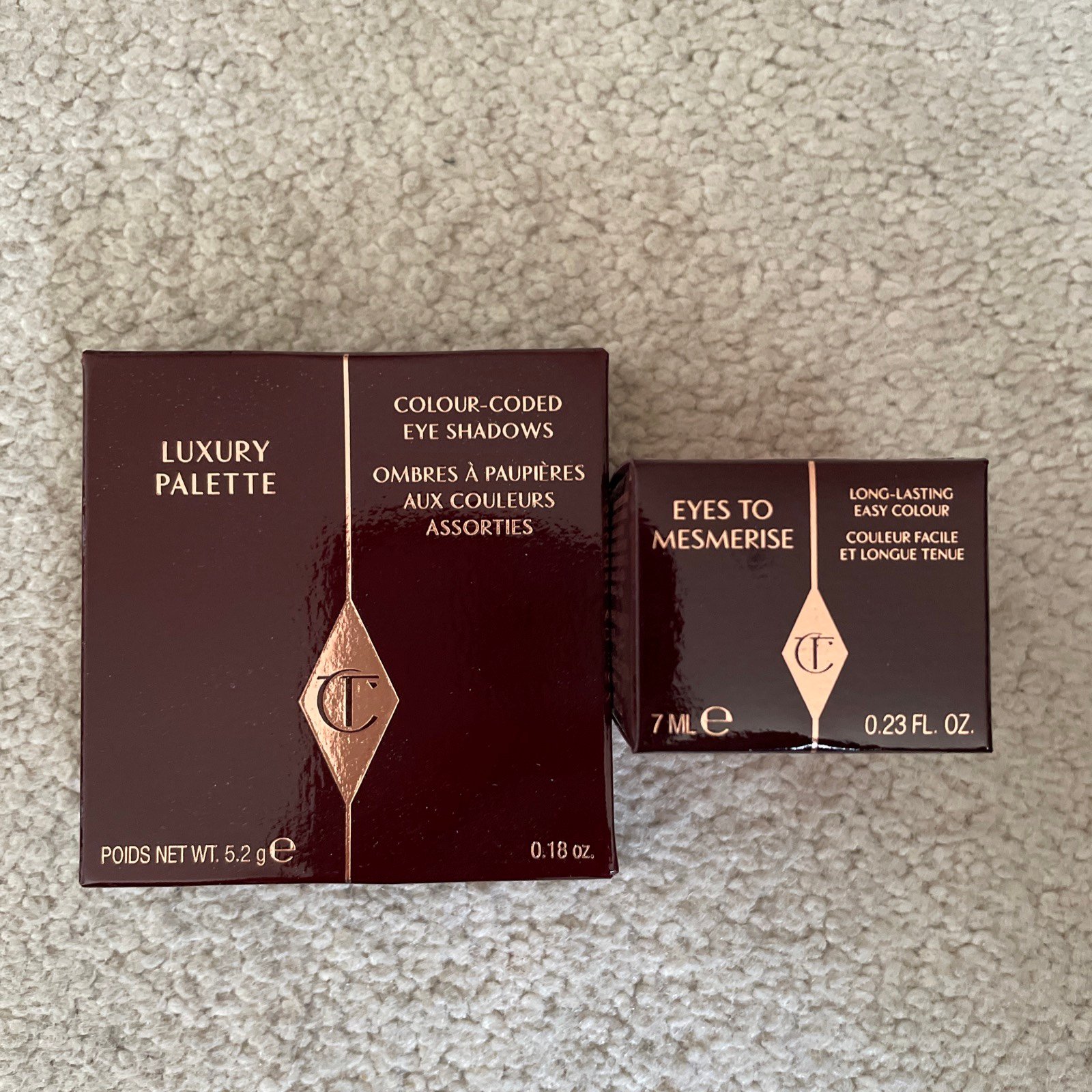 Brand New Charlotte Tilbury Luxury Eyeshadow Palette & Cream Eyeshadow