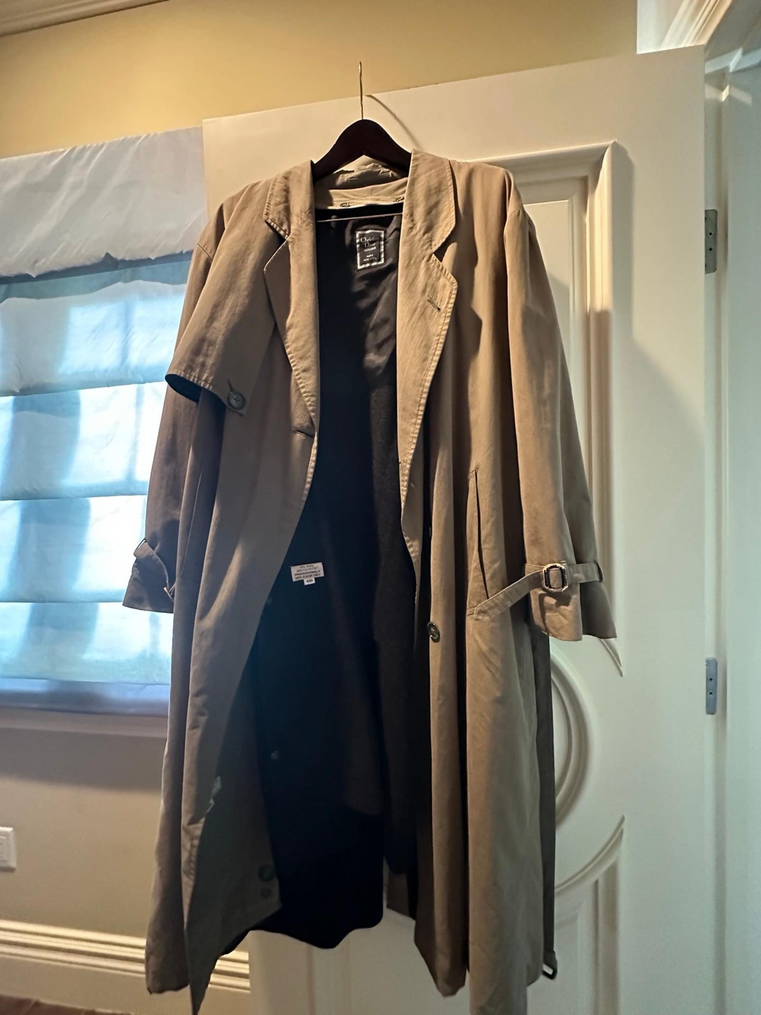 Christian Dior trench coat