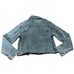 PISTOLA Trucker Jacket Womens S Gray/Black Denim Memento Long Sleeve Button NWT