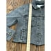 PISTOLA Trucker Jacket Womens S Gray/Black Denim Memento Long Sleeve Button NWT