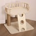 Wooden Double Layer Cat House Cat Tower Multifunctional Cat House
