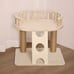 Wooden Double Layer Cat House Cat Tower Multifunctional Cat House