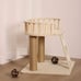 Wooden Double Layer Cat House Cat Tower Multifunctional Cat House