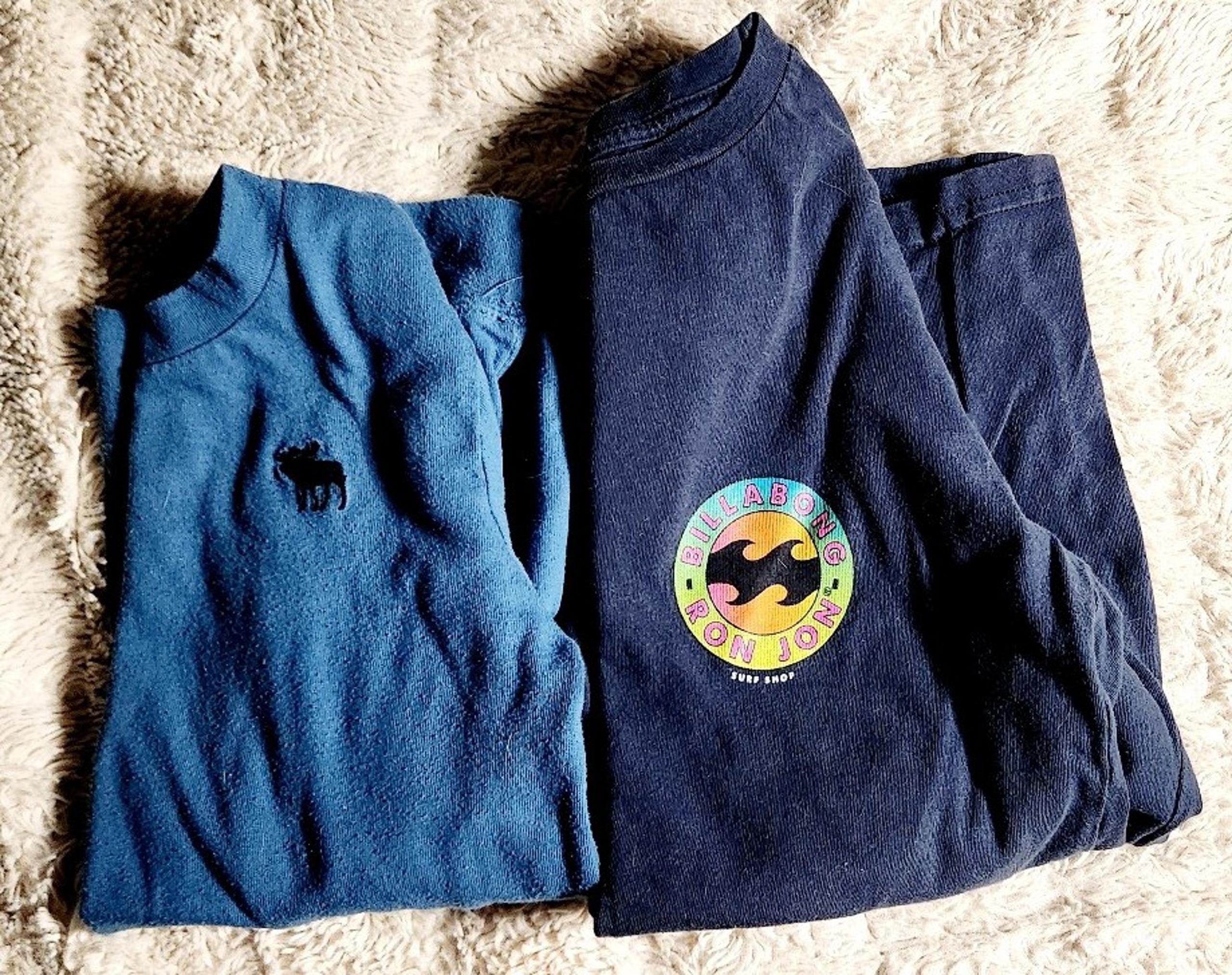 2 Long sleeve shirts.