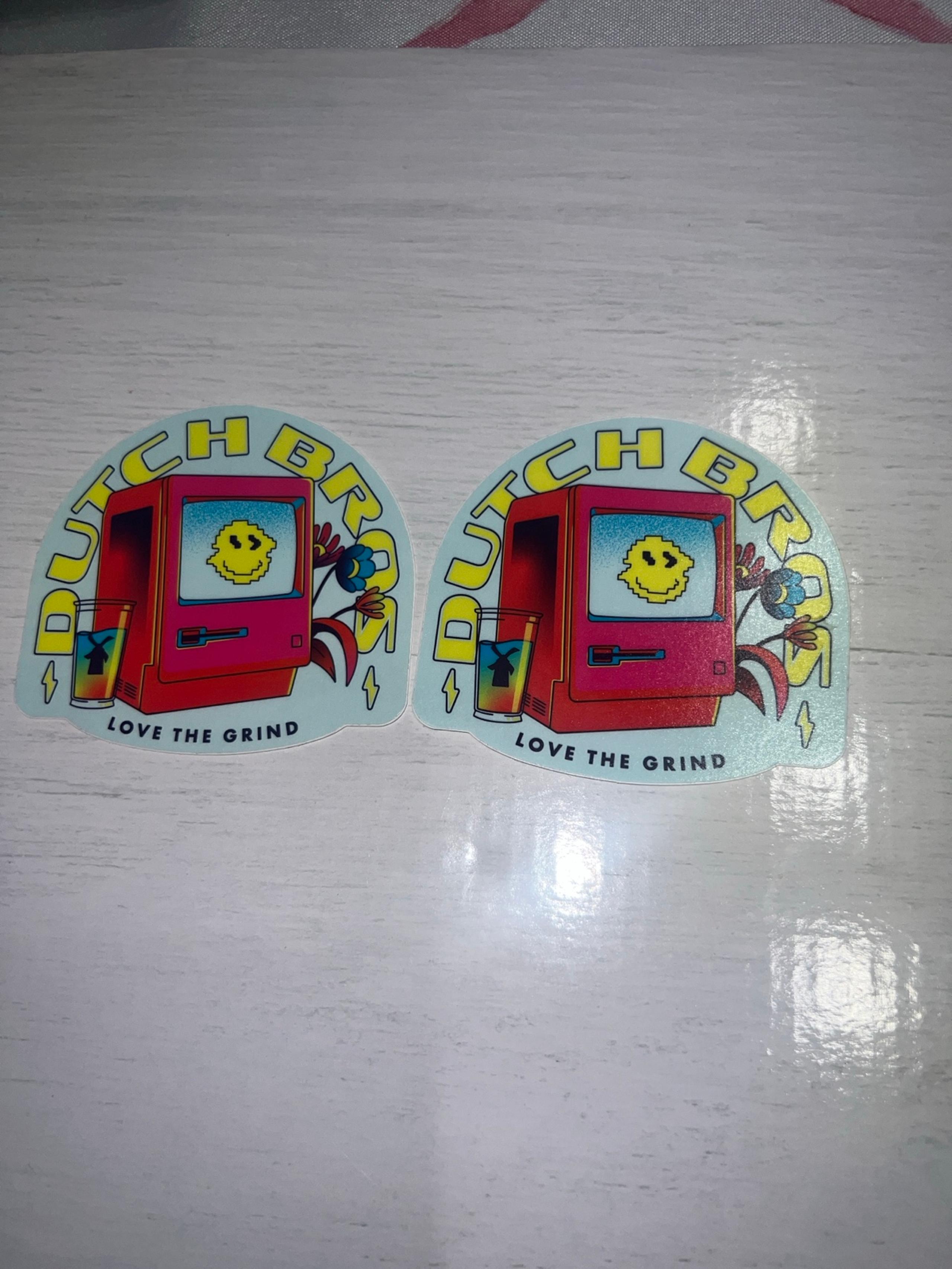Dutch Bros stickers