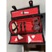 STELLA ARTOIS Picnic Trunk Verona Picnic Basket Wine & Cheese Basket Black NIB