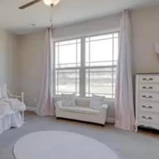Pink blackout curtains