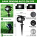CONERIFE Solar Outdoor Lights, Solar Spot Lights Outdoor Garden IP65 Waterproof