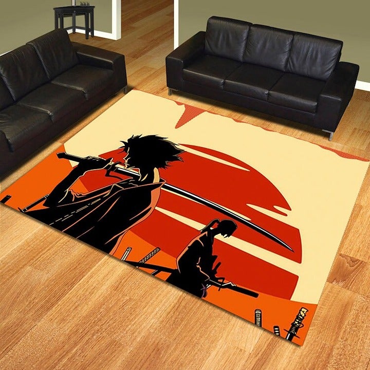 Inch 30x18 Anime Rug Manga Decor Anime Home Decor Japanese Rug Manga Rug Anime D