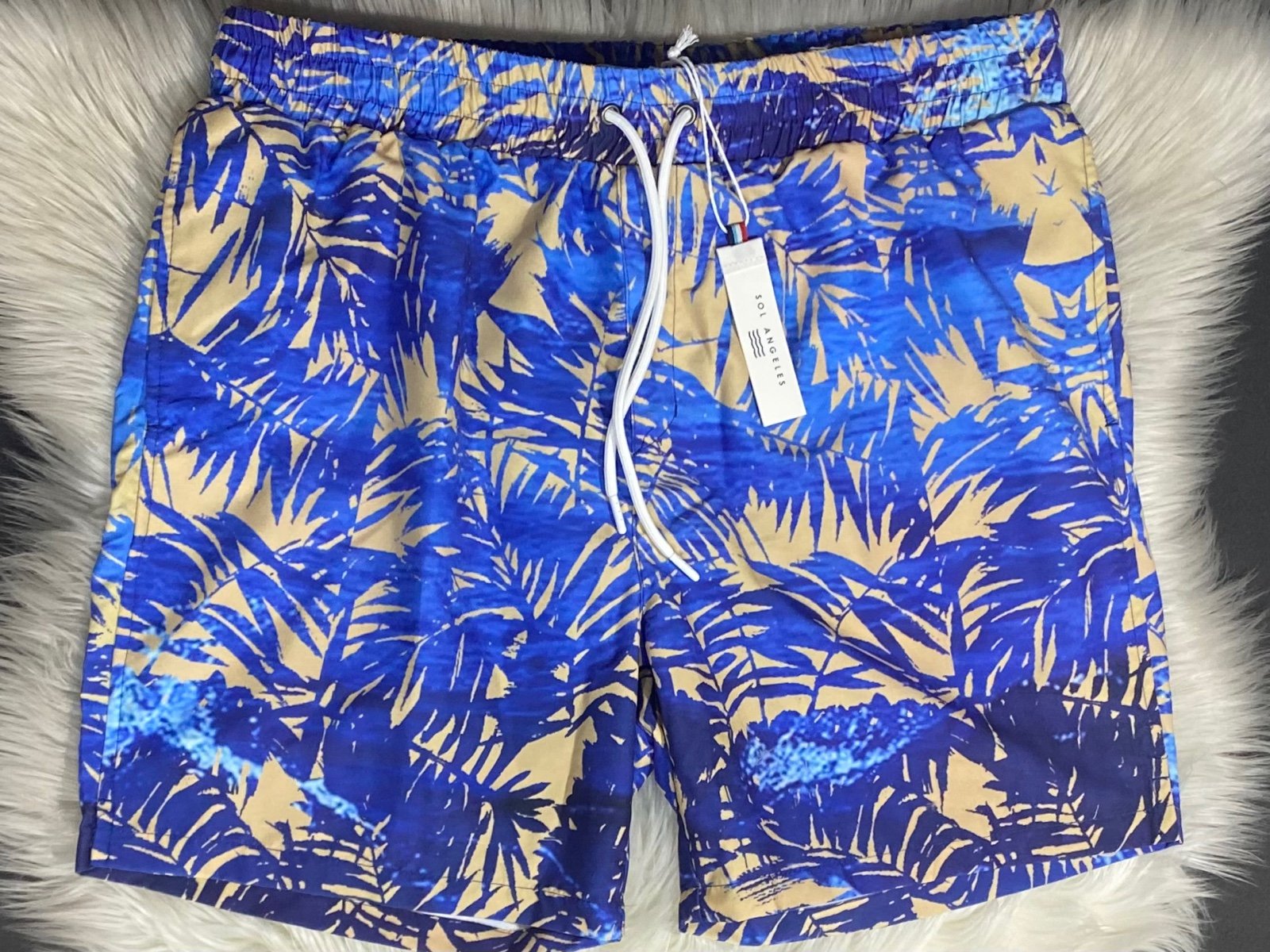 Sol Los Angeles Swim Trunks NWT