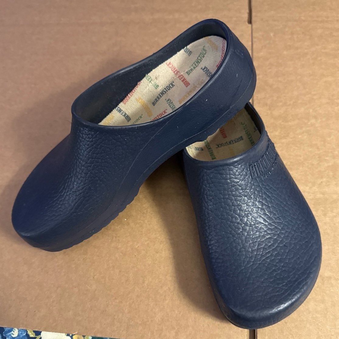 BIRKENSTOCK Ges Gesch Black Rubber Clogs