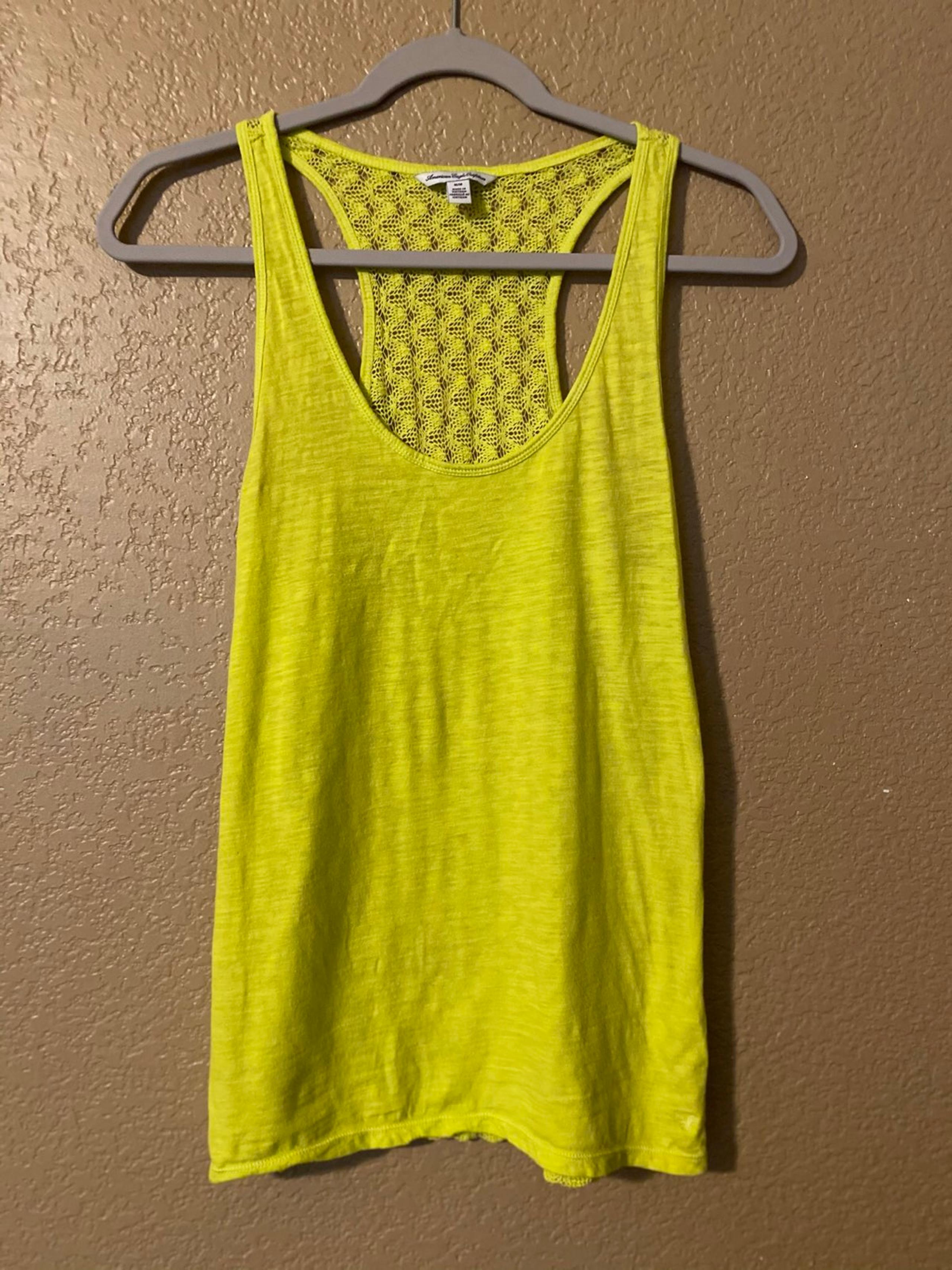 Tank Top from American Eagle in greeny-y