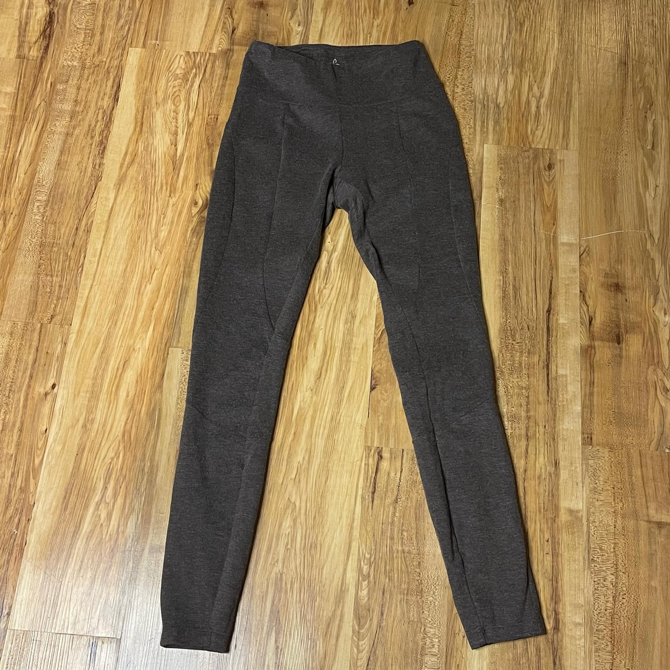 Prana Women's Leggings Heather Brown Active Pants Performance Size Small