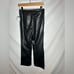 Free People NWT Uptown High Waist Faux Leather Flare Pants – Women's Size 4