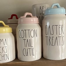 Rae Dunn Easter canisters set of 3