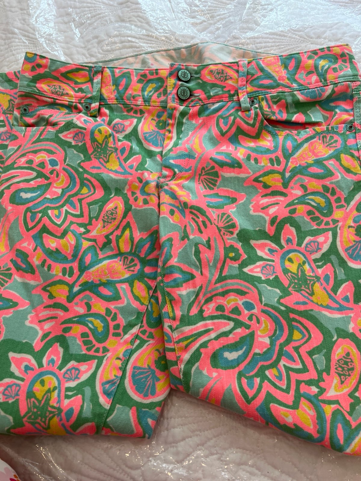 Lilly Pulitzer 5 pocket jeans