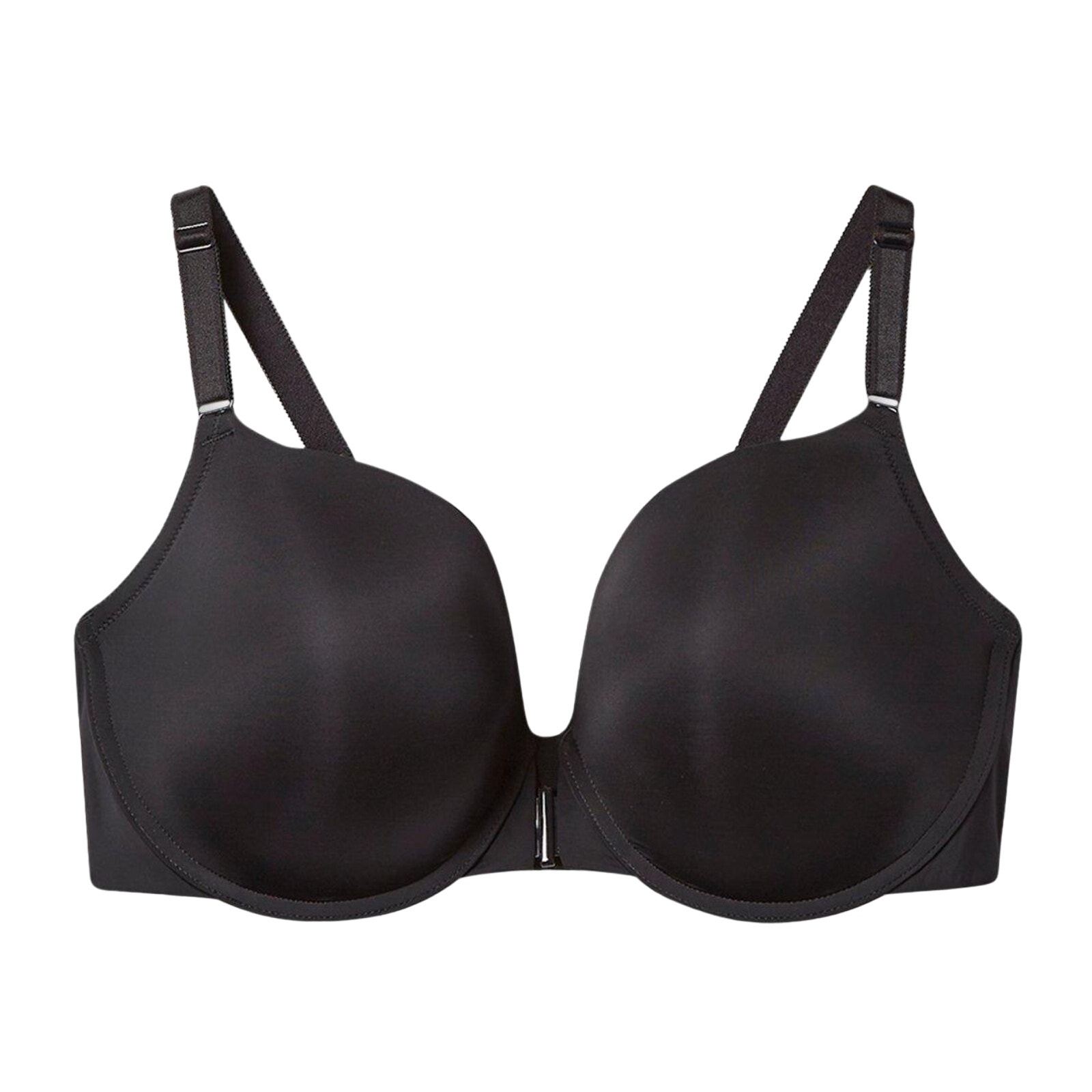 Torrid T-Shirt Push Up Smooth Front Close 360 Back Smoothing in Black, Size 46B