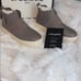 *JSLIDES Taupe Slip On Leather Sneakers