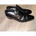GUCCI Authentic Black Gucci 114416 GG Leather Moccasi Lifford Loafers size 12
