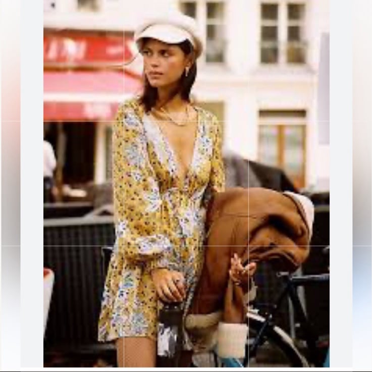 NWT Free People Soli Long Sleeve Mini Dress