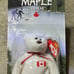 Ty teenie Beanie Babies McDonalds 1997 Brittania, Glory, Erin, Maple RETIRED