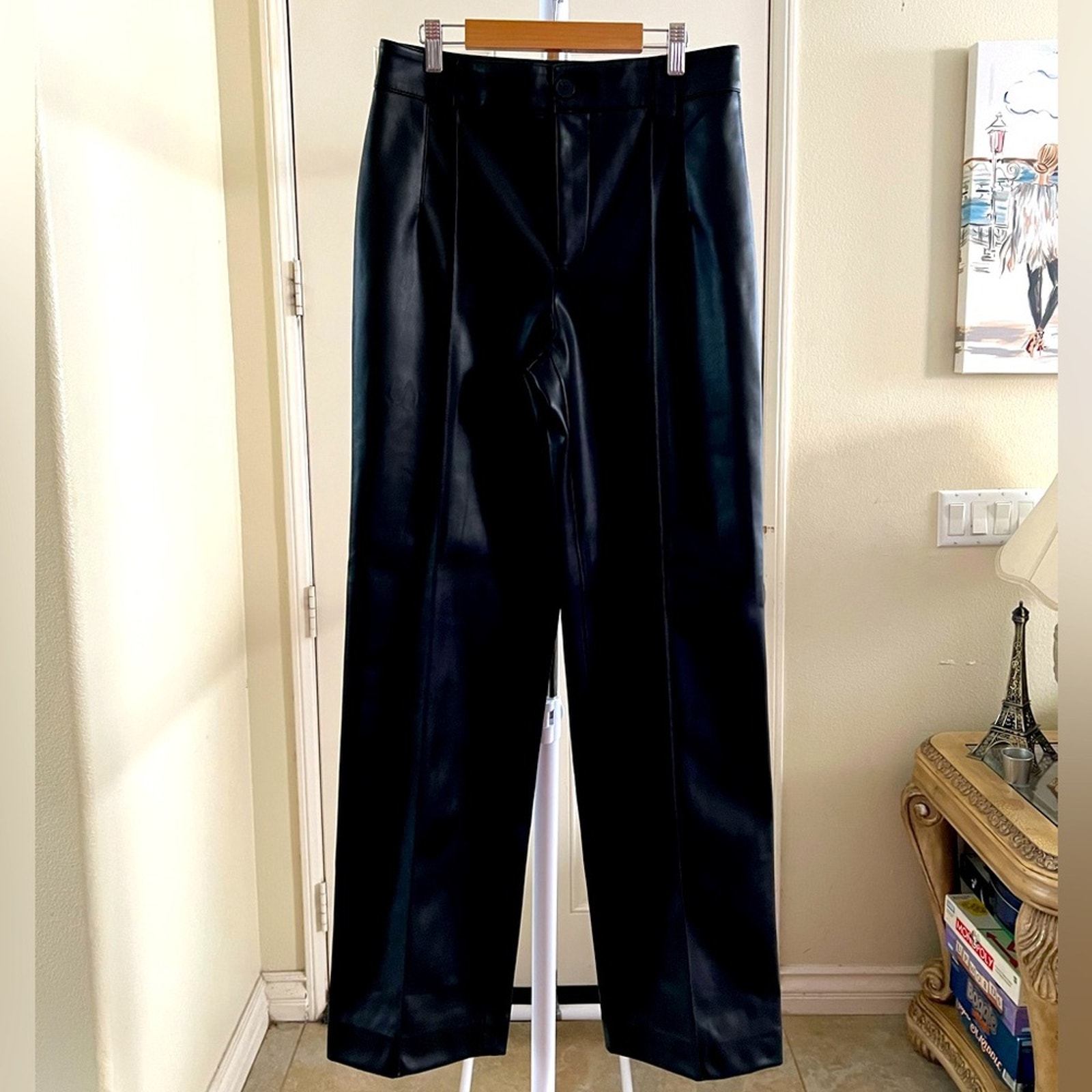 Zara Faux Leather Pants