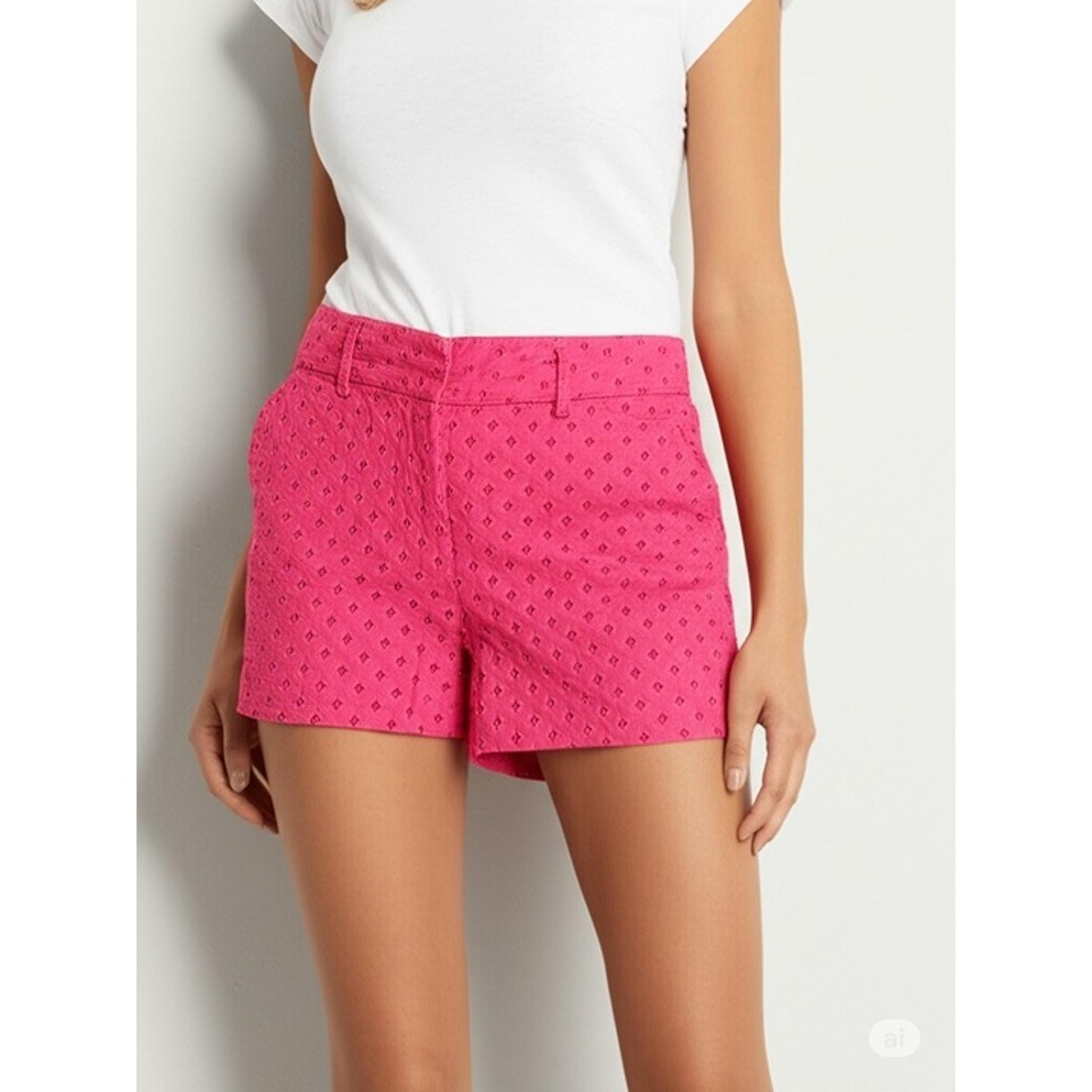 The Limited Pink Eyelet Shorts Women's Size 4