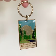 Vintage yosemite keychain