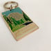 Vintage yosemite keychain