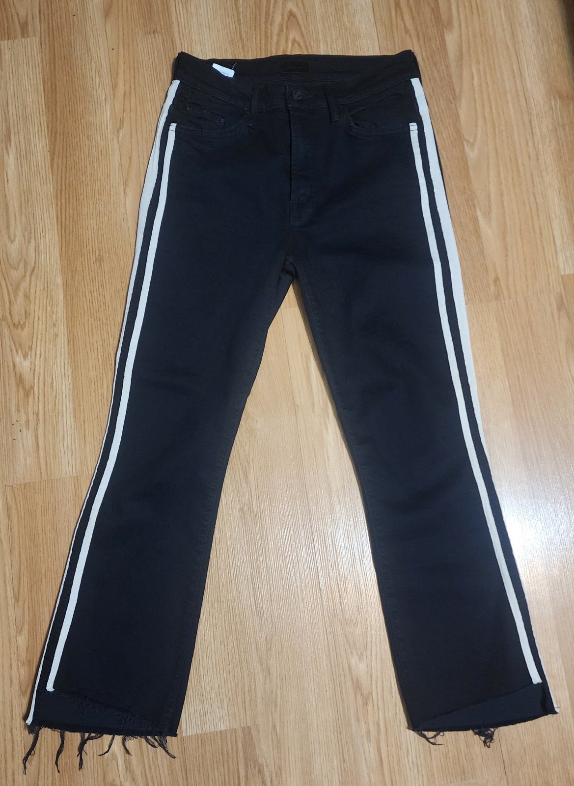 Mother crop jeans