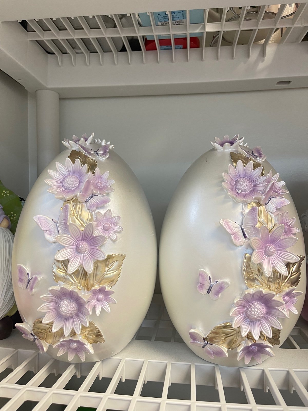 Easter Egg with flowers butterflies by Laura Ashley