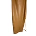 NWT ALIX NYC Rocco Vegan Leather Midi Dress Sable Tan-sz Large