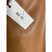 NWT ALIX NYC Rocco Vegan Leather Midi Dress Sable Tan-sz Large