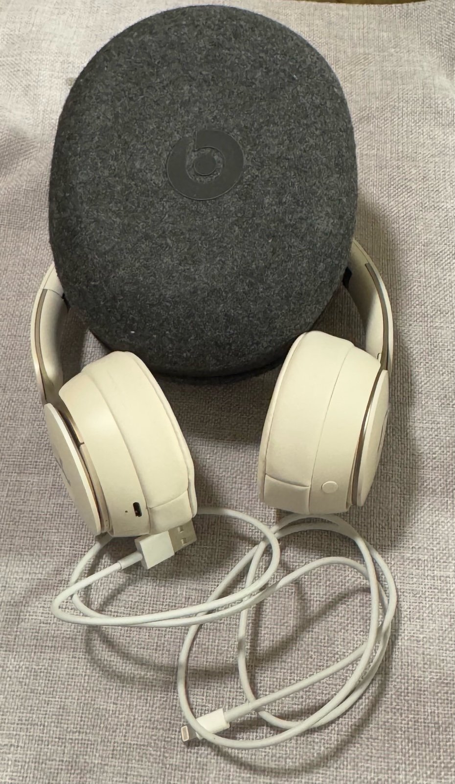 Beats Headphones, Charger & Case