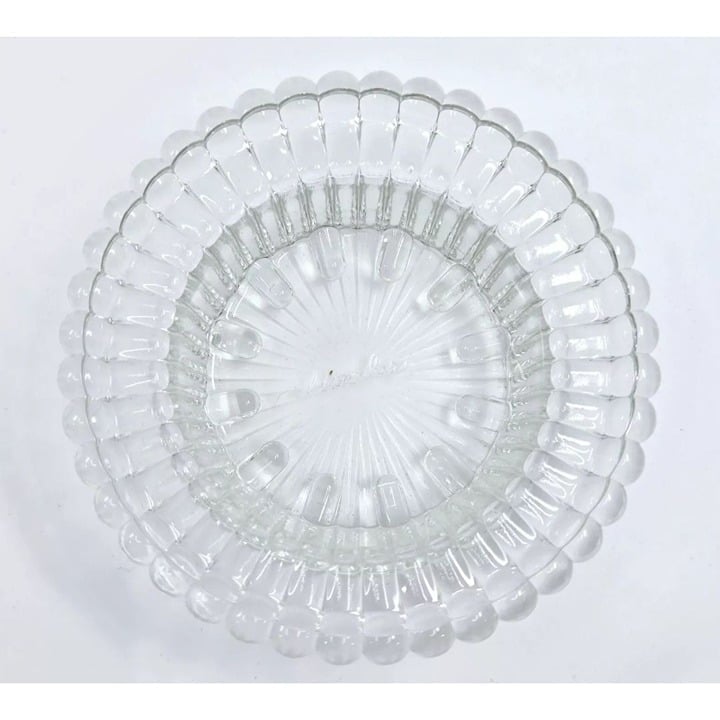 Replacement 4” Glass Candle Insert ONLY for 3pc LG Wright & Fenton Fairy Lamps